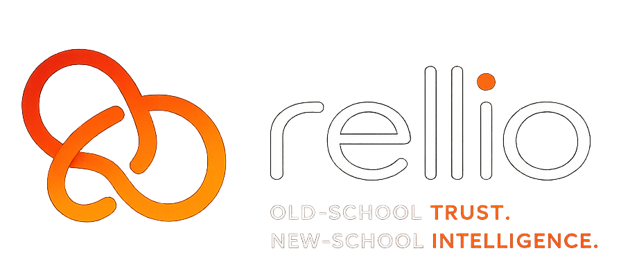 Rellio. Old-school trust. New-school intelligence.